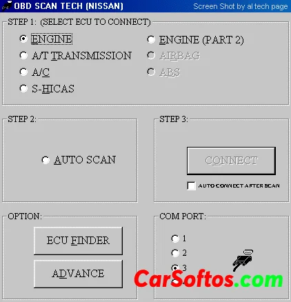 OBD SCAN TECH (NISSAN) 1.29